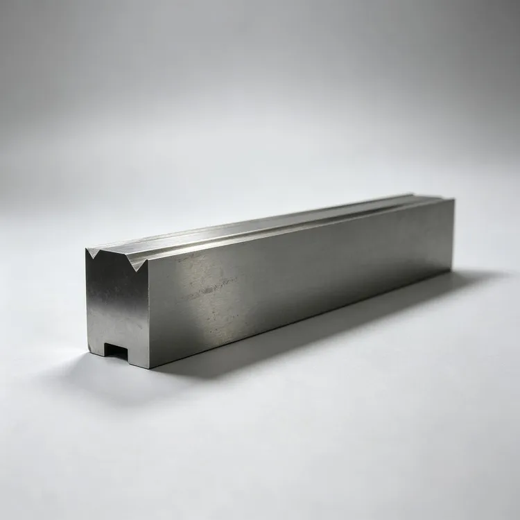 Press brake tooling sample: 2 V die 10mm
